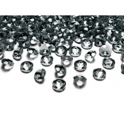 Diamant šedý 100 ks 1,2 cm